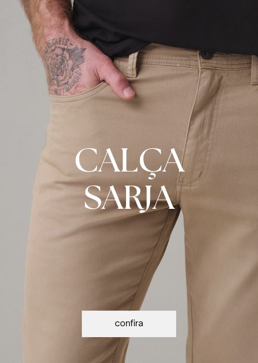 Banner - Calça Sarja